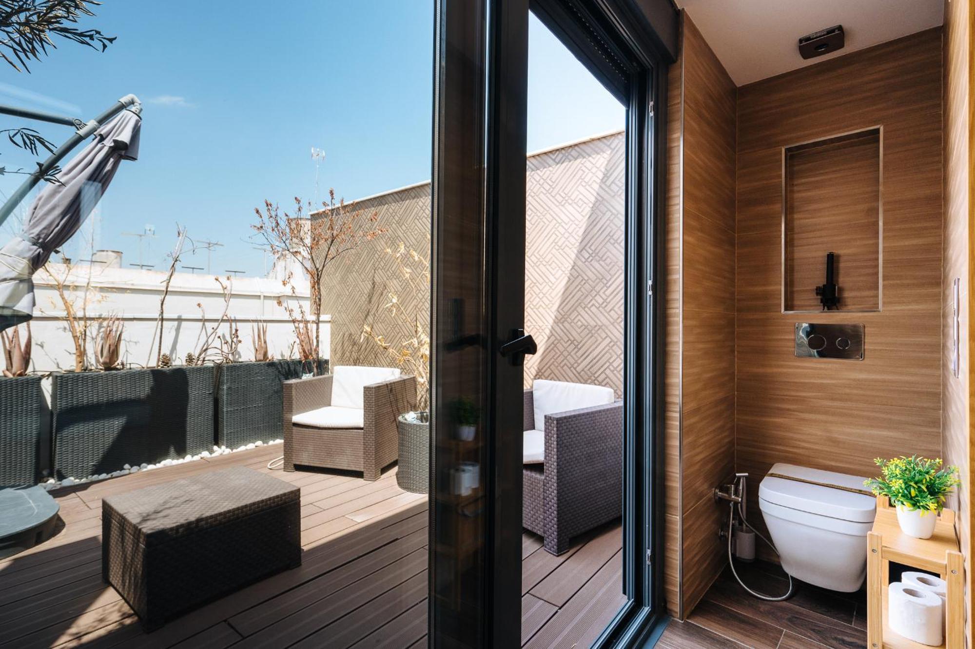 Elegant Duplex 3 Master Bedrooms And Private Sevilla Exterior foto