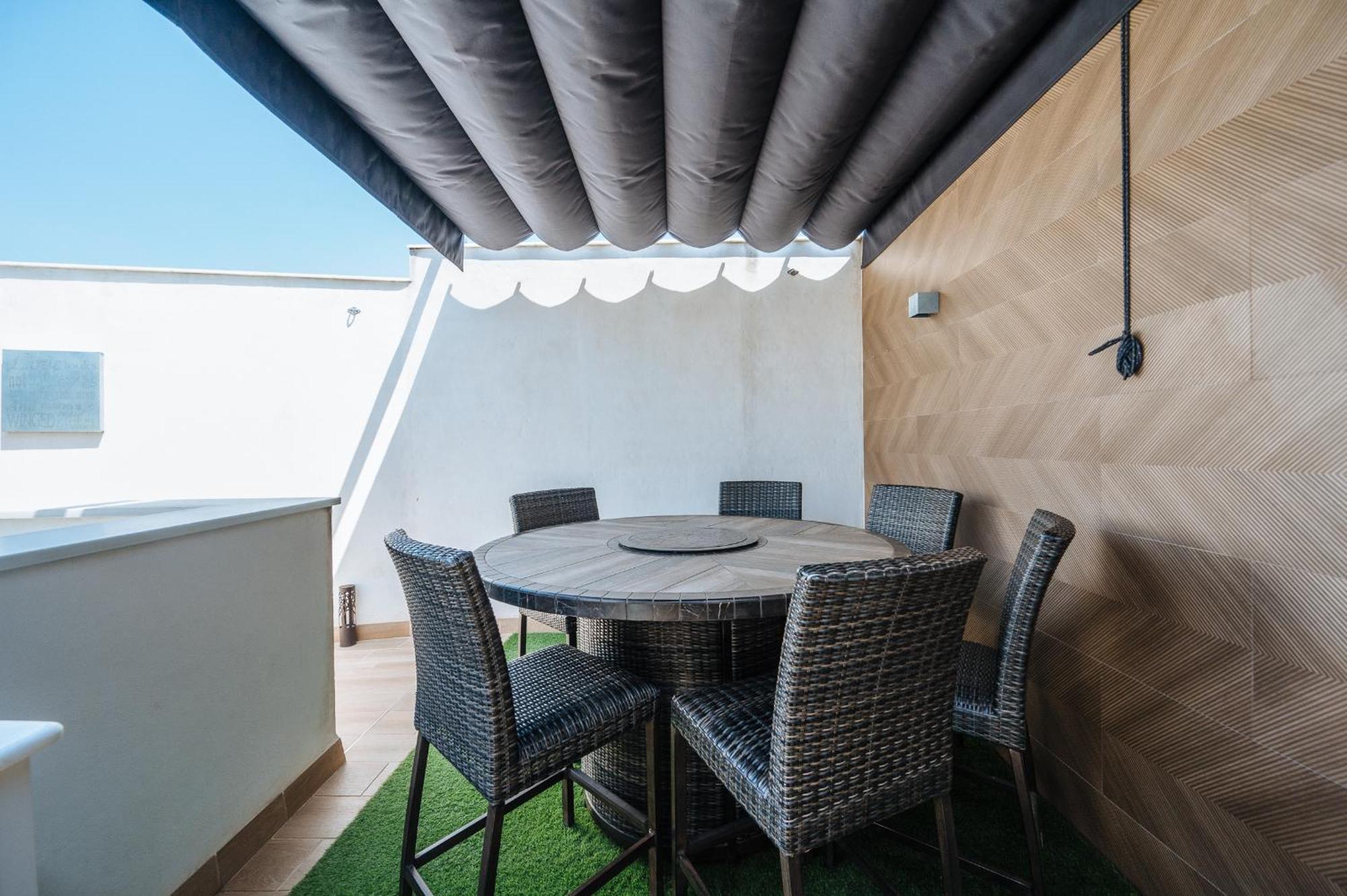 Elegant Duplex 3 Master Bedrooms And Private Sevilla Exterior foto